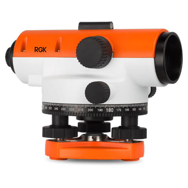Комплект оптический нивелир RGK C-20 с поверкой + штатив S6-N + рейка AMO S4 в Казани