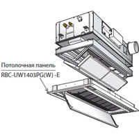 Toshiba Потолочная панель (RBC-UW1403PG(W)-E) в Казани