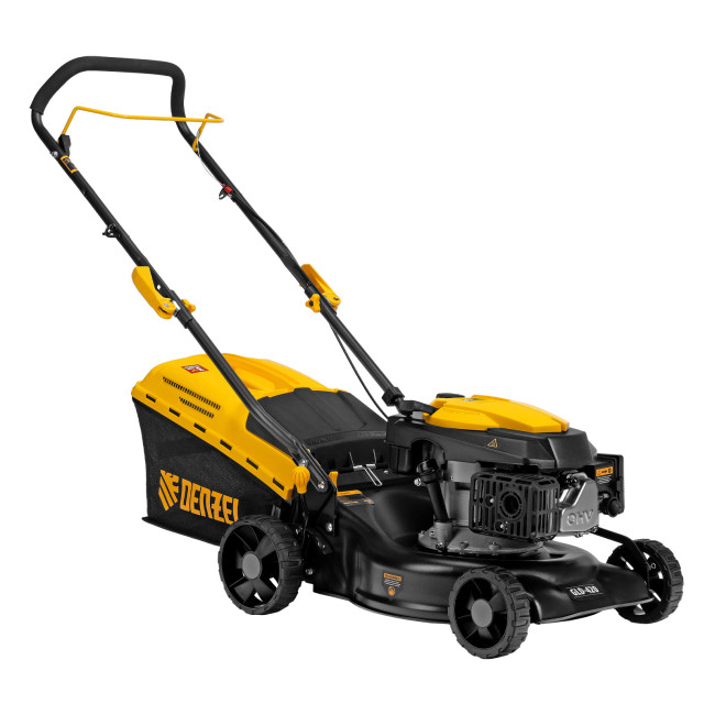 Газонокосилка бензиновая GLD-420, 146 см3, ширина 42 см, 40 л Denzel в Казани Газонокосилка бензиновая GLD-420, 146 см3, ширина 42 см, 40 л Denzel в Казани