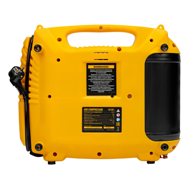 Компрессор воздушный DL1300, 10 бар, 1,3 кВт 180 л/мин 5 л, с набором аксессуаров Denzel в Казани Компрессор воздушный DL1300, 10 бар, 1,3 кВт 180 л/мин 5 л, с набором аксессуаров Denzel в Казани