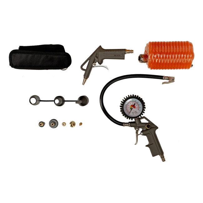 Компрессор воздушный DL1300, 10 бар, 1,3 кВт 180 л/мин 5 л, с набором аксессуаров Denzel в Казани Компрессор воздушный DL1300, 10 бар, 1,3 кВт 180 л/мин 5 л, с набором аксессуаров Denzel в Казани