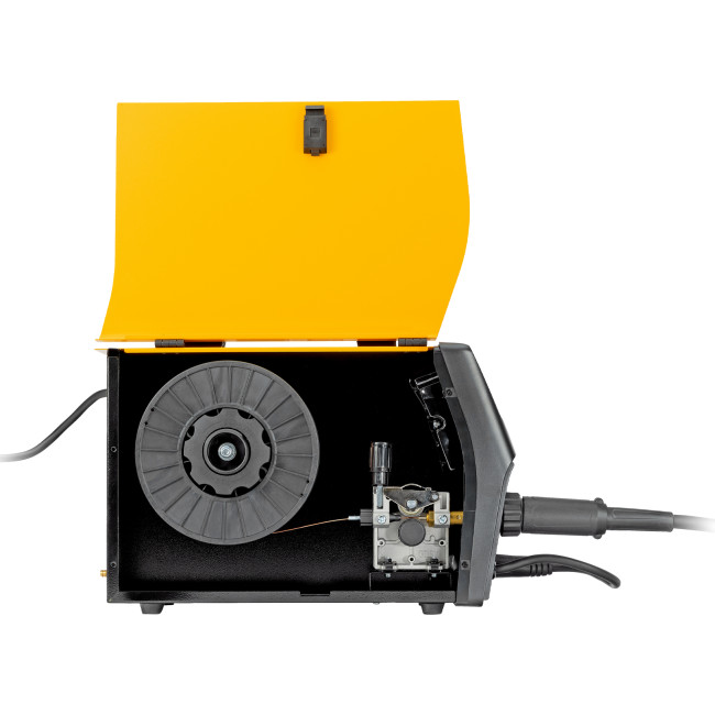 Аппарат инвертор. полуавтомат. cварки IMIG-205SDR, 200 А, ПВ 60%, катушка 5 кг Denzel в Казани Аппарат инвертор. полуавтомат. cварки IMIG-205SDR, 200 А, ПВ 60%, катушка 5 кг Denzel в Казани