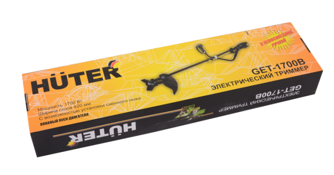 Триммер электрический HUTER GET-1700B в Казани Триммер электрический HUTER GET-1700B в Казани