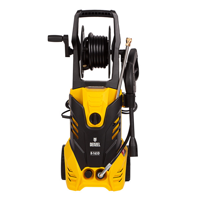 Моечная машина высокого давления R-165D, 2200 Вт, 165 бар, 7 л/мин, с барабаном Denzel в Казани