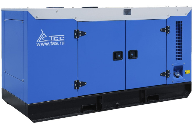 Дизельный генератор ТСС АД-20С-Т400 в шумозащитном кожухе в Казани