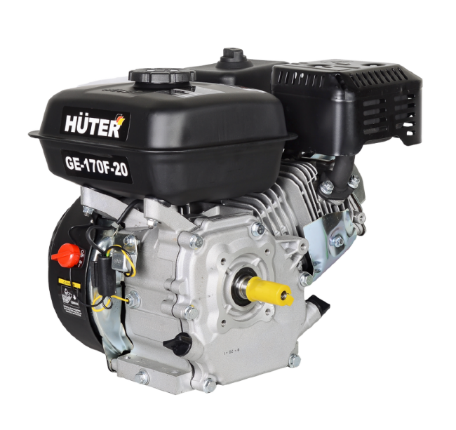Двигатель бензиновый GE-170F-20 HUTER в Казани