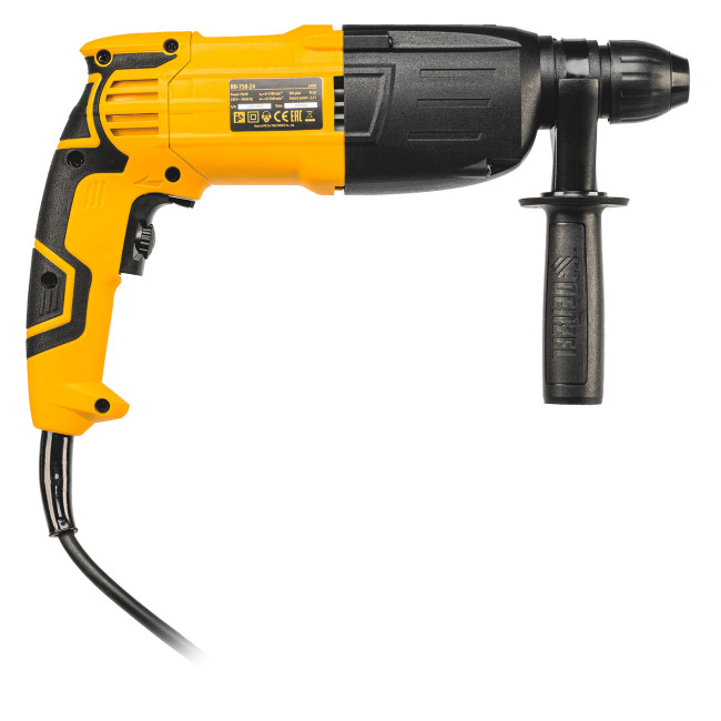 Перфоратор электрический RH-750-24, SDS-plus, 750 Вт, 2.5 Дж, 3 режима Denzel в Казани Перфоратор электрический RH-750-24, SDS-plus, 750 Вт, 2.5 Дж, 3 режима Denzel в Казани