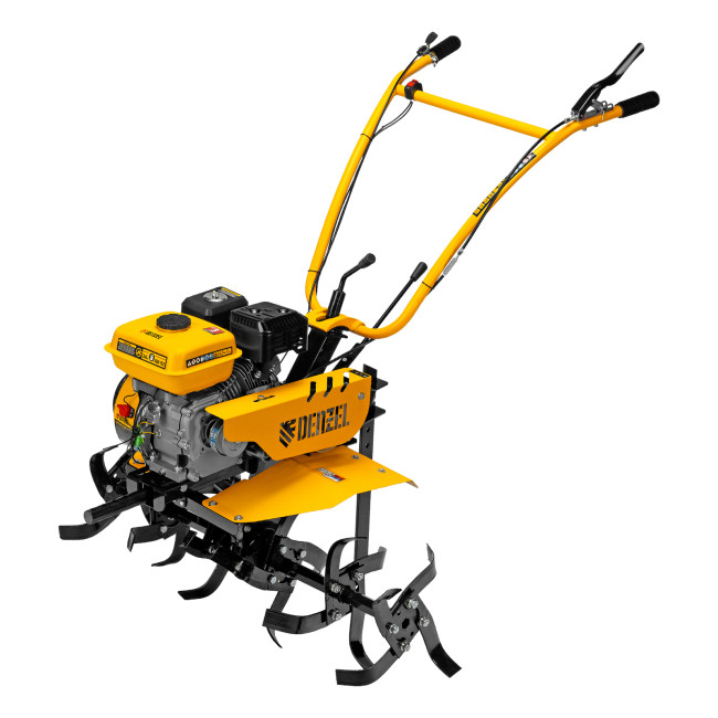 Мотоблок DPT-170S, 7 л.с., ремен.сцеп, фрез 3х4, ШОМ, передачи 2В/1Н Denzel в Казани