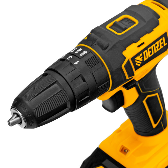 Дрель-шуруповерт аккумуляторная ударная CID-18-02BM, Li-Ion, 18 В, 2 акк. Denzel в Казани