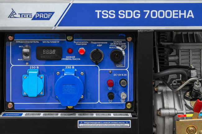 Дизель генератор TSS SDG 7000EHA в Казани