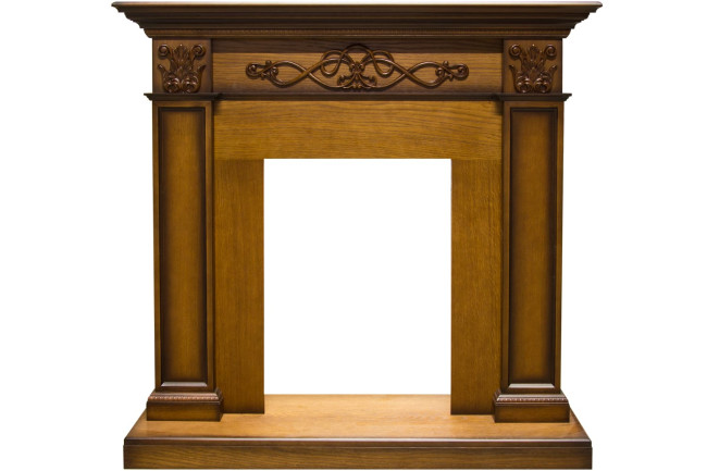Каминокомплект Verona - Дуб антик с очагом Danville Brass FB2 в Казани Каминокомплект Verona - Дуб антик с очагом Danville Brass FB2 в Казани