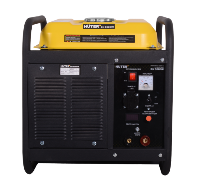 Электрогенератор инверторный DN 5000iW, с функцией сварки Huter в Казани Электрогенератор инверторный DN 5000iW, с функцией сварки Huter в Казани