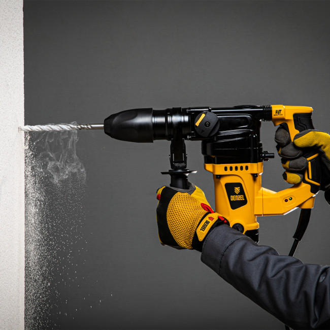 Перфоратор электрический RHV-1100-26, SDS-plus, 1100 Вт, 4 Дж, 3 режима Denzel в Казани