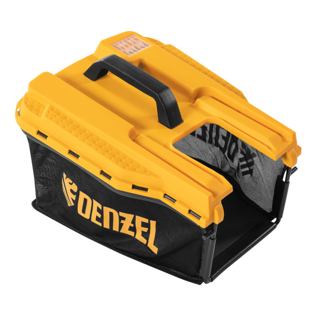 Газонокосилка электрическая GM-1200, 1200 Вт, ширина 32 см, 3 уровня, травосборник 25 л. Denzel в Казани