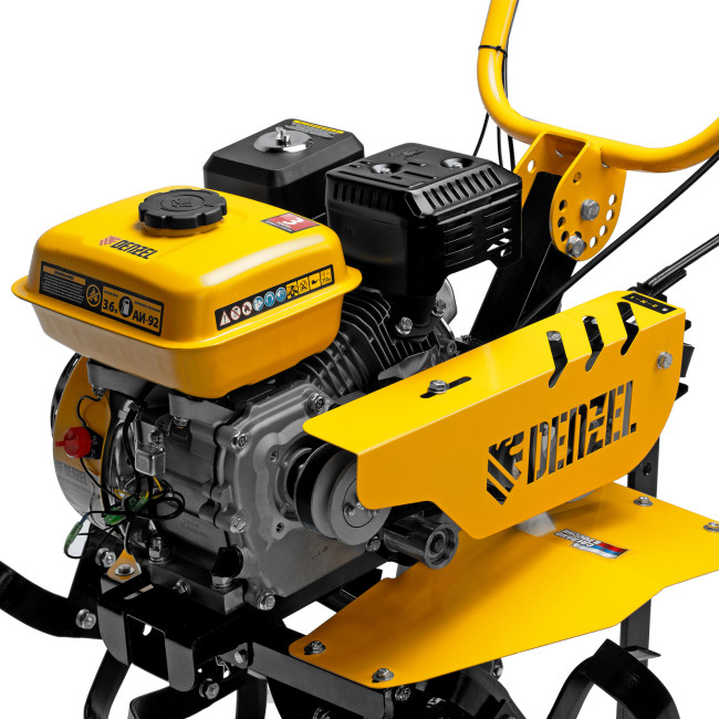 Мотоблок DPT-170SB, 7 л.с., ремен.сцеп, фрез 3х4, ШОМ, без колес, передачи 2В/1Н Denzel в Казани Мотоблок DPT-170SB, 7 л.с., ремен.сцеп, фрез 3х4, ШОМ, без колес, передачи 2В/1Н Denzel в Казани