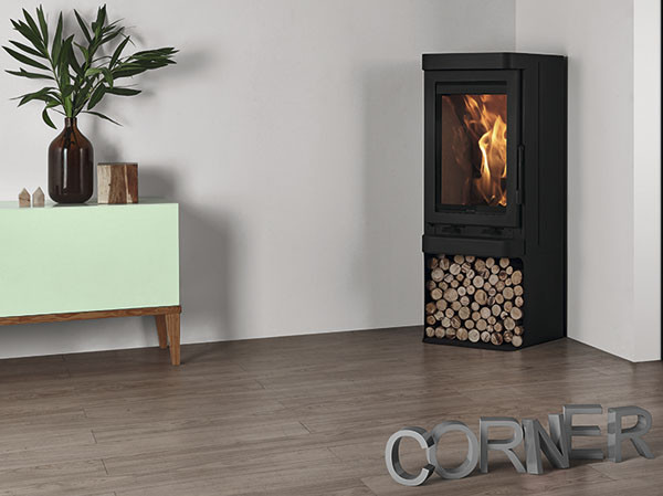 Печь-камин угловая Solzaima Tek Corner в Казани