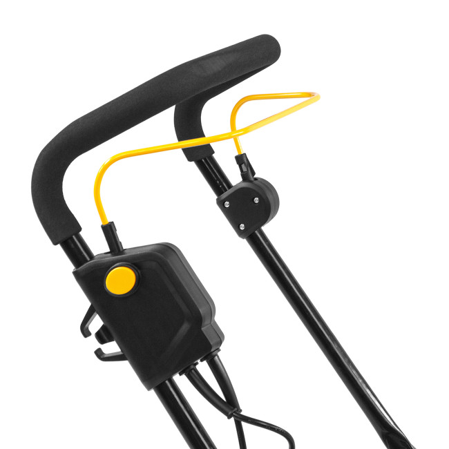 Газонокосилка электрическая GM-1600, 1600 Вт, ширина 36 см, 3 уровя, травосборник 35 л. Denzel в Казани