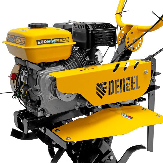 Мотоблок DPT-270SB, 7 л.с., ремен.сцеп, фрез 3х4, ШОМ, без колес, передачи 2В/1Н Denzel в Казани Мотоблок DPT-270SB, 7 л.с., ремен.сцеп, фрез 3х4, ШОМ, без колес, передачи 2В/1Н Denzel в Казани