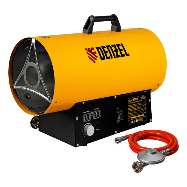 Газовая тепловая пушка GHG-30i, 30 кВт, цифровой термостат, пропан-бутан Denzel в Казани
