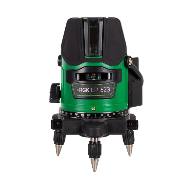 Лазерный уровень RGK LP-62G + штатив RGK LET-170 в Казани