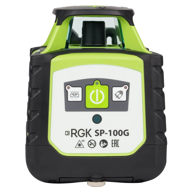 Комплект: ротационный нивелир RGK SP-100G + элевационный штатив RGK SH-340 в Казани