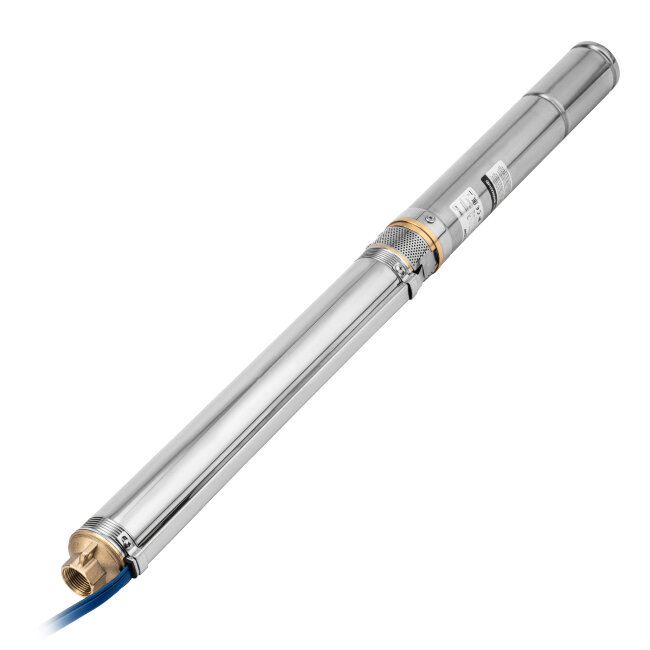 Скважинный насос DWC-3-60, центробежный, диаметр 3", 800 Вт, 3300 л/ч, напор 60 м Denzel в Казани