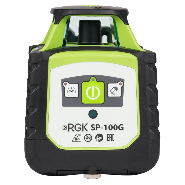 Комплект: ротационный нивелир RGK SP-100G + элевационный штатив RGK SH-170 в Казани