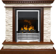 Каминокомплект Calgary - Дуб / Сланец беженый с очагом Flagstaff Каминокомплект Calgary - Дуб / Сланец беженый с очагом Flagstaff