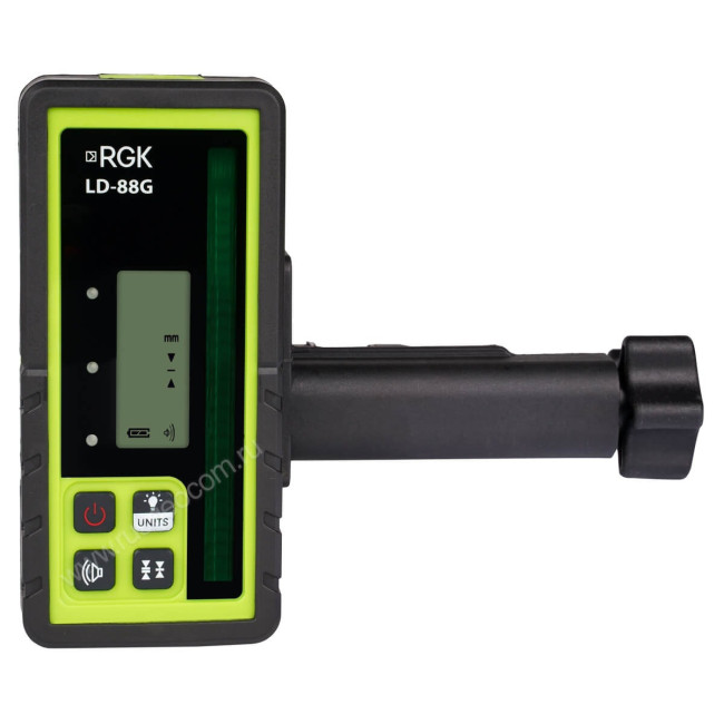 Комплект: ротационный нивелир RGK SP-100G + элевационный штатив RGK SH-170 + рейка RGK LR-2 + дальномер RGK DL100G в Казани