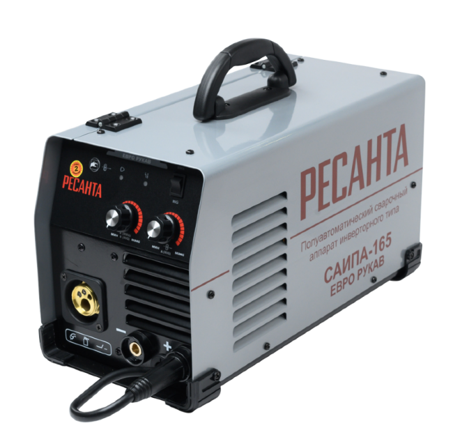 Сварочный полуавтомат Ресанта САИПА-165 Евро рукав (MIG/MAG) в Казани