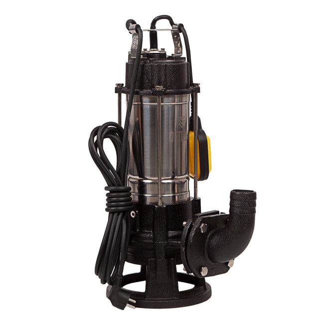 Фекальный насос FP1800-KS, 1800 Вт, напор 17 м, 26000 л/ч, нож-измельчитель Denzel в Казани