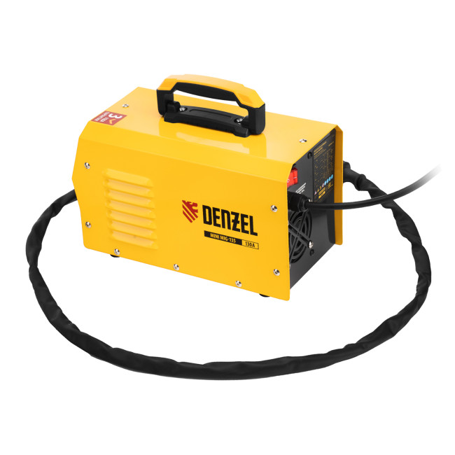 Аппарат инвертор. полуавтомат. сварки Mini MIG-135, 130 А, ПВ 60%// Denzel в Казани