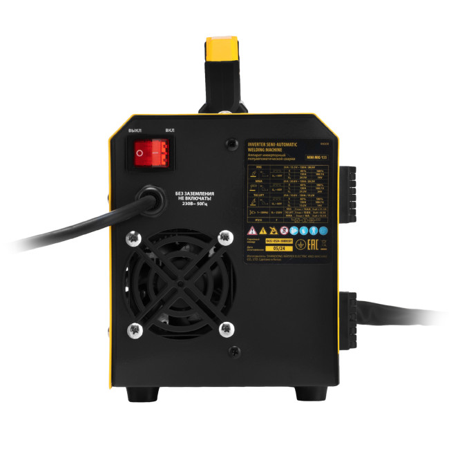 Аппарат инвертор. полуавтомат. сварки Mini MIG-135, 130 А, ПВ 60%// Denzel в Казани