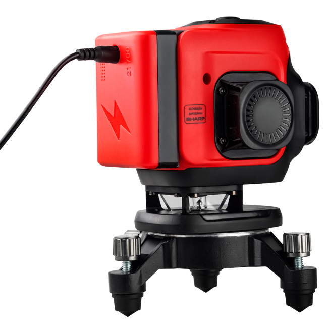 Лазерный уровень RGK ALPHA 3D-D с зелёным лучом в Казани