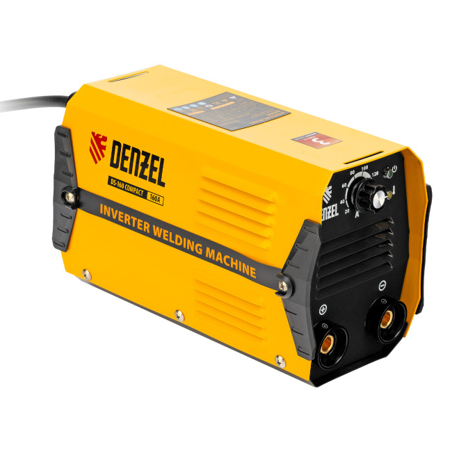 Аппарат инверторный дуговой сварки DS-160 Compact, 160 А, ПВ 70%, диаметр электрода 1.6-3.2 мм Denzel в Казани Аппарат инверторный дуговой сварки DS-160 Compact, 160 А, ПВ 70%, диаметр электрода 1.6-3.2 мм Denzel в Казани