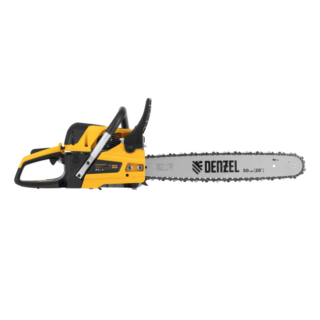 Пила цепная бензиновая DS-5820, шина 50 см, 58 см3, 3.6 л.с, шаг 0,325, паз 1,5 мм, 76 звеньев Denzel в Казани