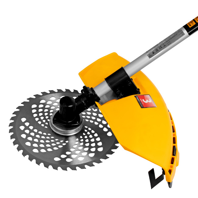 Триммер бензиновый DT 43S, 43 см3, 2.5 л. с, разъемная штанга, состоит из 2 частей Denzel в Казани