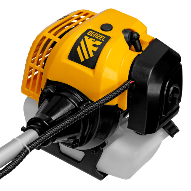 Триммер бензиновый DT 43S, 43 см3, 2.5 л. с, разъемная штанга, состоит из 2 частей Denzel в Казани