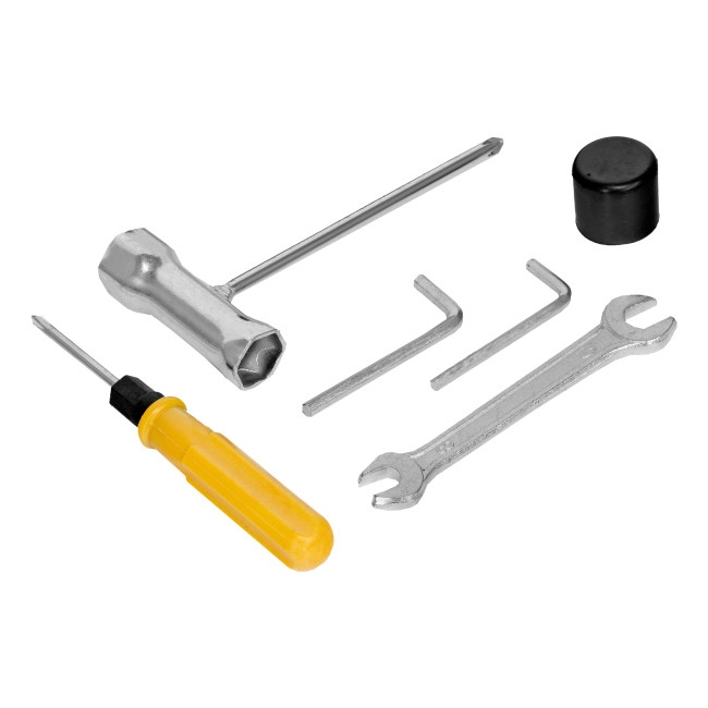 Триммер бензиновый DT 43S, 43 см3, 2.5 л. с, разъемная штанга, состоит из 2 частей Denzel в Казани