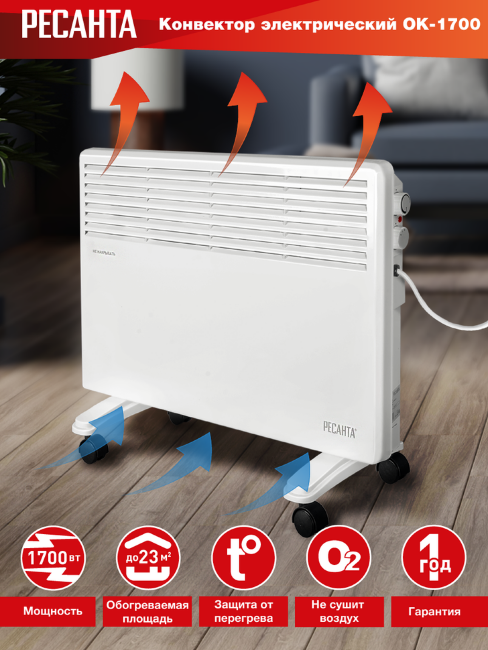 Конвектор РЕСАНТА ОК-1700 в Казани