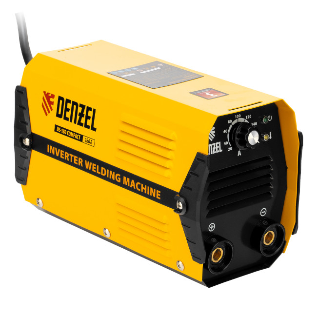 Аппарат инверторный дуговой сварки DS-180 Compact, 180 А, ПВ 70%, диаметр электрода 1.6-4 мм Denzel в Казани Аппарат инверторный дуговой сварки DS-180 Compact, 180 А, ПВ 70%, диаметр электрода 1.6-4 мм Denzel в Казани
