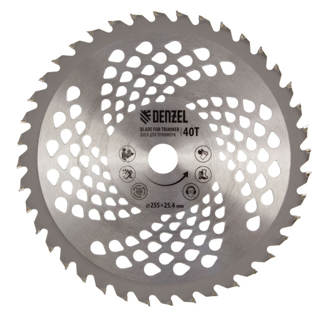 Триммер бензиновый DT 52, 52 см3, 3 л. с, неразъемная штанга, состоит из 2 частей Denzel в Казани