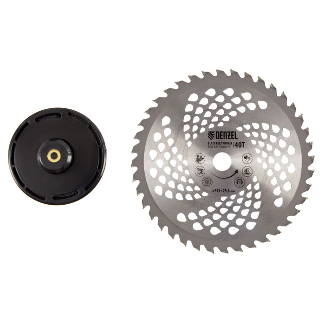 Триммер бензиновый DT 52, 52 см3, 3 л. с, неразъемная штанга, состоит из 2 частей Denzel в Казани