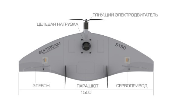 БПЛА Supercam S150 в Казани