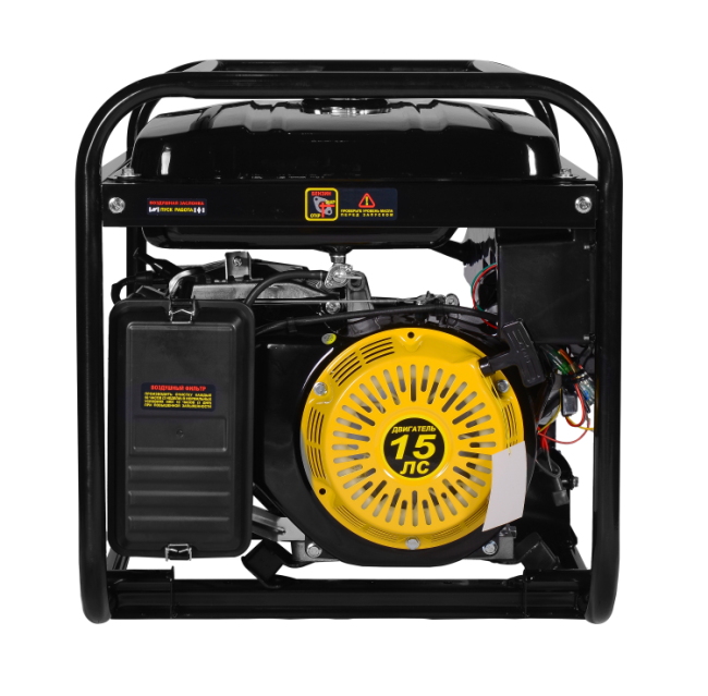 Портативный бензогенератор HUTER DY8000LX в Казани