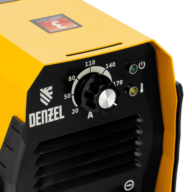 Аппарат инверторный дуговой сварки DS-200 Compact, 200 А, ПВ 70%, диаметр электрода 1.6-5 мм Denzel в Казани Аппарат инверторный дуговой сварки DS-200 Compact, 200 А, ПВ 70%, диаметр электрода 1.6-5 мм Denzel в Казани