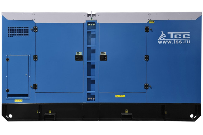 Дизельный генератор ТСС АД-200С-Т400 в шумозащитном кожухе в Казани