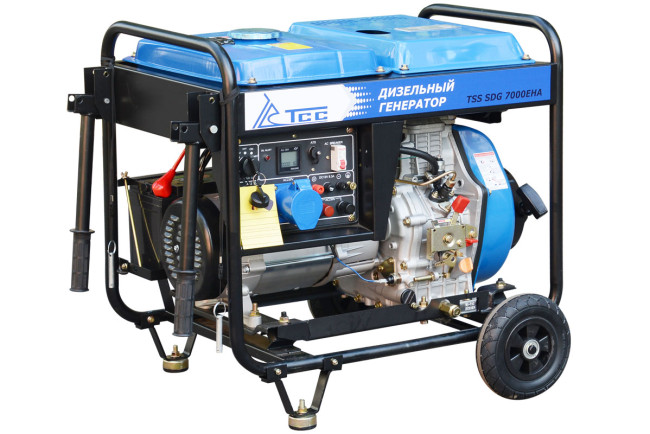 Дизель генератор TSS SDG 7000EHA с АВР в Казани