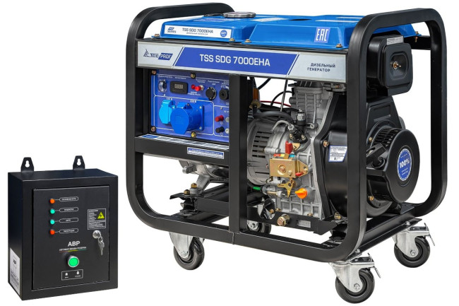 Дизель генератор TSS SDG 7000EHA с АВР в Казани