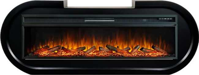Каминокомплект Soho - Черный с очагом Vision 60 LOG LED в Казани